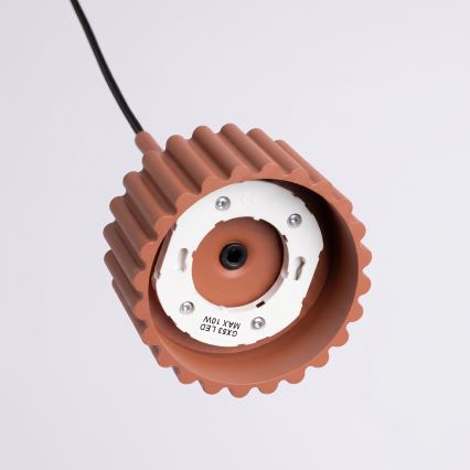Люстра на тросе AURA 1xGX53/10W/230V красная