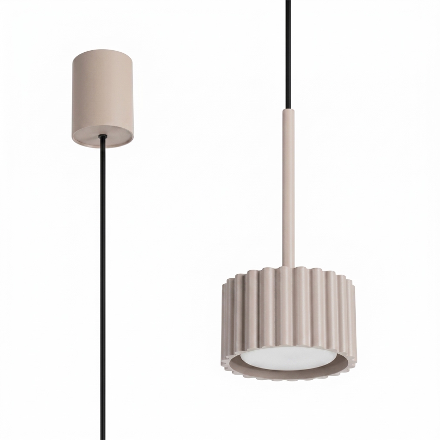 Підвісний світильник на тросі AURA 1xGX53/10W/230V taupe