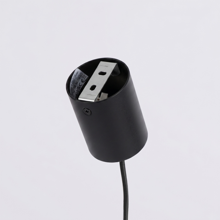 Люстра на тросе AURA 4xGX53/10W/230V чёрная
