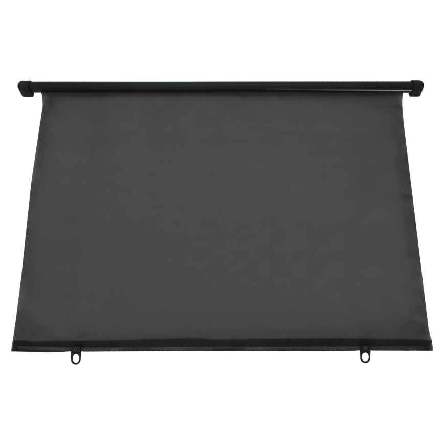 Солнцезащитная автомобильная шторка на задние стекла 90 см черный