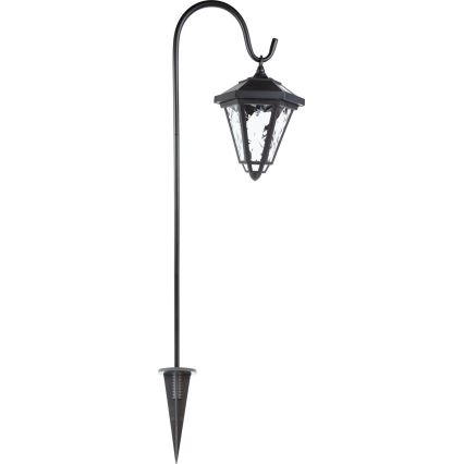 Солнечная LED-лампа, 1,2 В, 200 мА·ч, IP44, чёрная
