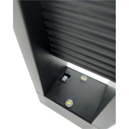 Солнечная LED-лампа 2×LED / 1,2 В, 200 мА·ч, IP44, черная