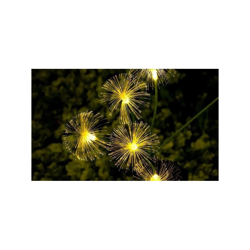 Солнечный декоративный LED-светильник с датчиком 6xLED/1,2V 3000K 77 cm 600 mAh IP44