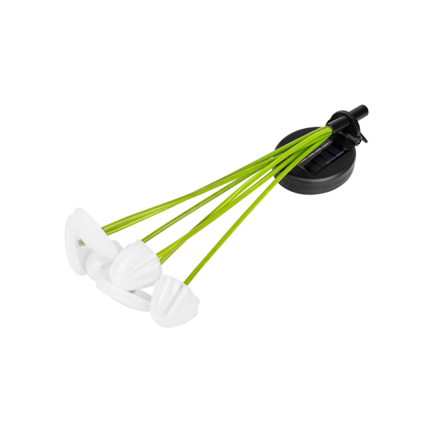 Солнечный декоративный LED-светильник с датчиком, 6×LED/1,2 В, 3000 К, 72 см, 600 мА·ч, IP44