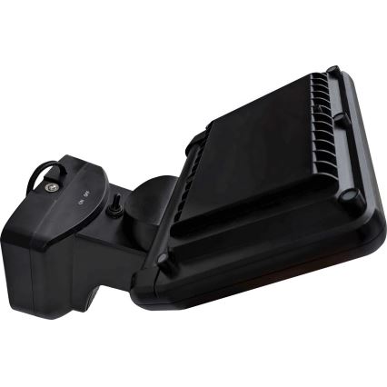 Светодиодный солнечный прожектор с датчиком TOMI LED/10W/7,4V 1800 мАч IP44 черный