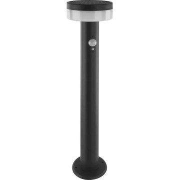 Солнечный светодиодный фонарь с датчиком LED/2W/3,7V 1200 мАч IP44 50 см