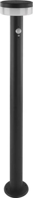 Солнечный светодиодный фонарь с датчиком LED/2W/3,7V 1200 мАч IP44 80 см