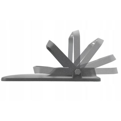 Солнечный светодиодный прожектор с регулировкой яркости LED/50W/3,2V 5000K 6000 mAh IP65 черный + пульт дистанционного управления