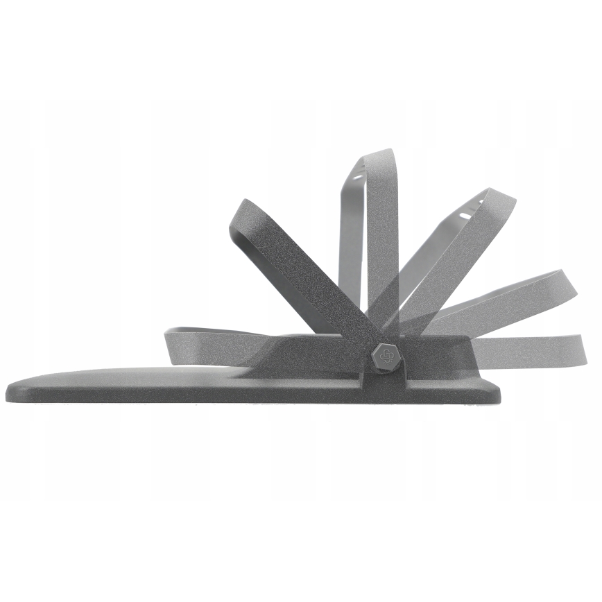 Солнечный светодиодный прожектор с регулировкой яркости LED/50W/3,2V 5000K 6000 mAh IP65 черный + пульт дистанционного управления