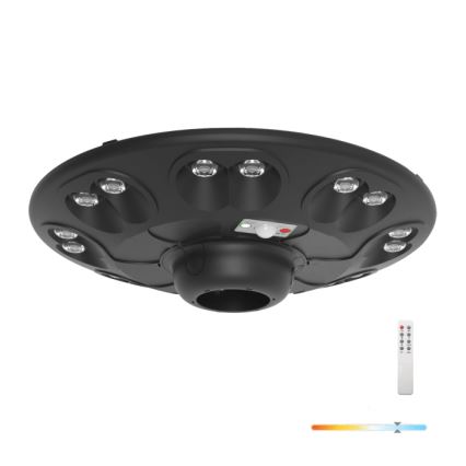 Солнечный светодиодный уличный светильник с датчиком LUVIA LED/15W/3,2V 6500K IP54 5400 mAh + пульт дистанционного управления