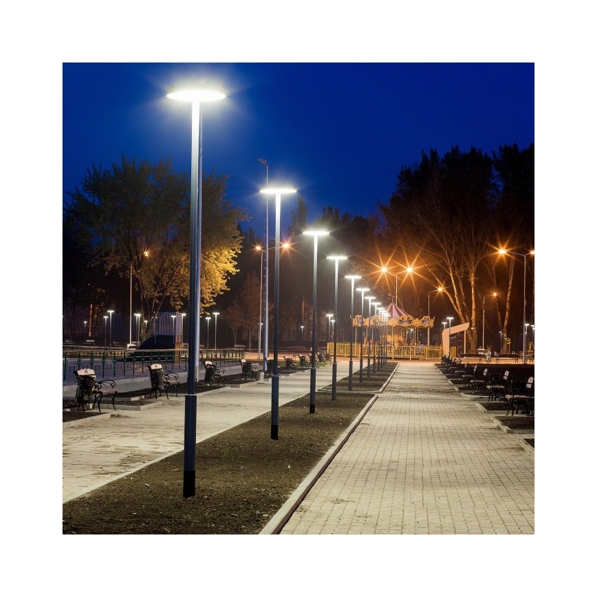 Солнечная уличная лампа с LED и сенсором SOLSUMI LED/25W/3,2V IP54 25000 мАч + пульт