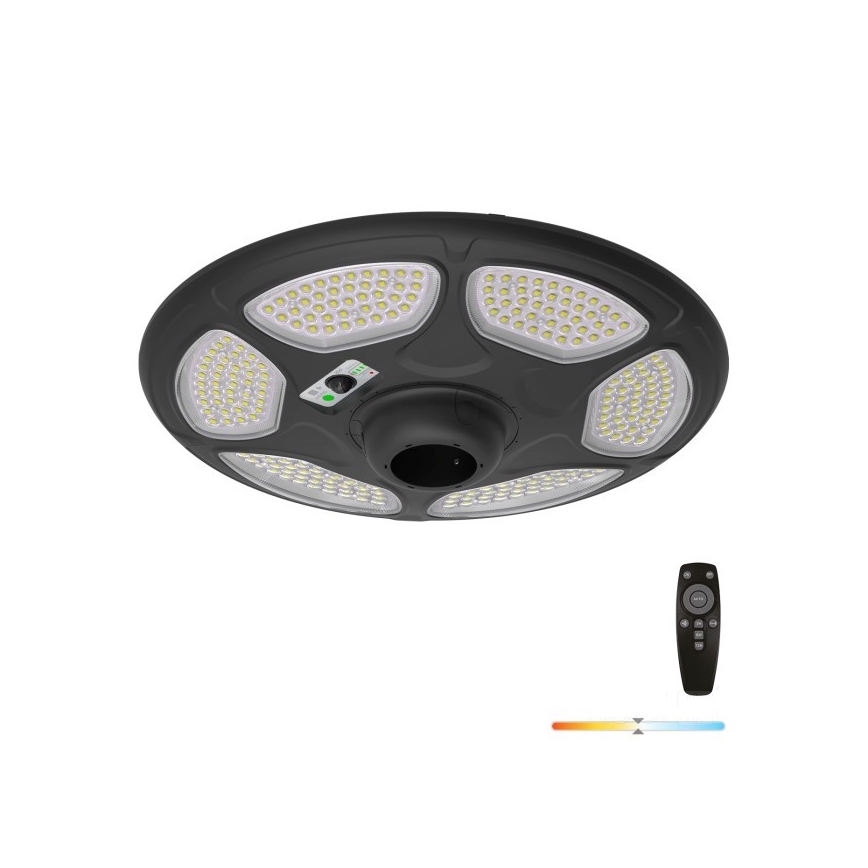 Солнечная уличная лампа с LED и сенсором SOLSUMI LED/25W/3,2V IP54 25000 мАч + пульт