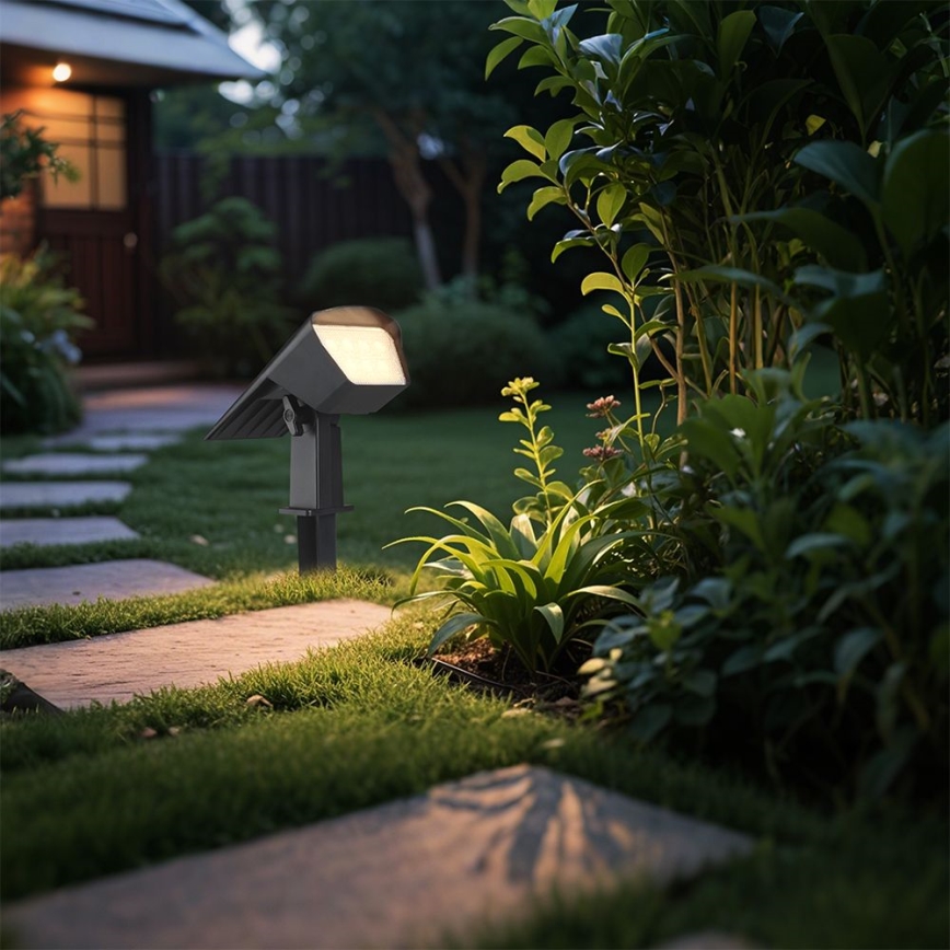 Солнечный LED‑светильник 2‑в‑1 LED/1,3 Вт/3,7 В 3000/4000/6400 К IP65 1200 мА·ч