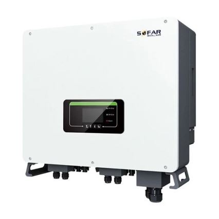 Солнечный набор SOFAR Solar - 10kWp RISEN черный + 10kW SOFAR Гибридный инвертор (преобразователь напряжения) 3-фазн. + аккумулятор 10,24 kWh