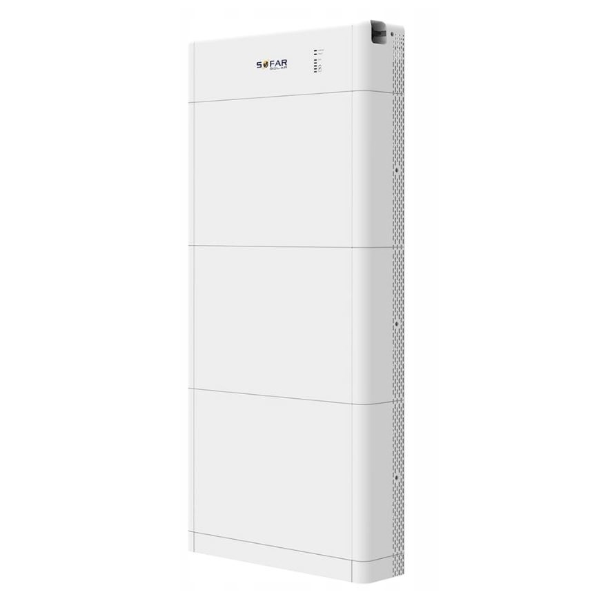 Солнечный набор SOFAR Solar - 10kWp RISEN черный + 10kW SOFAR Гибридный инвертор (преобразователь напряжения) 3-фазн. + аккумулятор 10,24 kWh