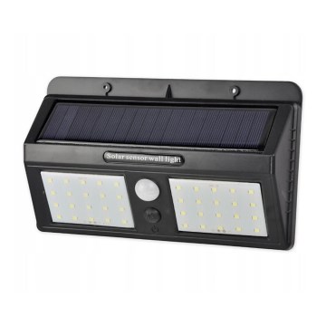 Солнечный настенный LED‑светильник с датчиком LED/1,2W/3,7V 1200 mAh IP54