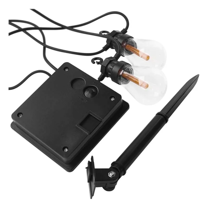 Сонячна LED-декоративна гірлянда 10xLED/0,6W/1,2V 4,5m IP44 800 mAh