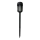 Сонячна LED-лампа FLAME LED/1,2V 100 mAh 1800K 37 cm IP44 чорна
