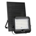 Сонячний LED-прожектор з датчиком MHCS LED/20W/3,2V 3000/4000/6500K IP65 10000 mAh + пульт дистанційного керування