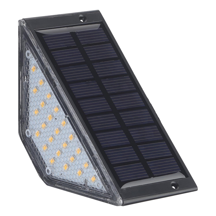 Сонячний LED‑світильник ELI, 4,5 Вт / 3,7 В, 500 mAh, IP44, чорний