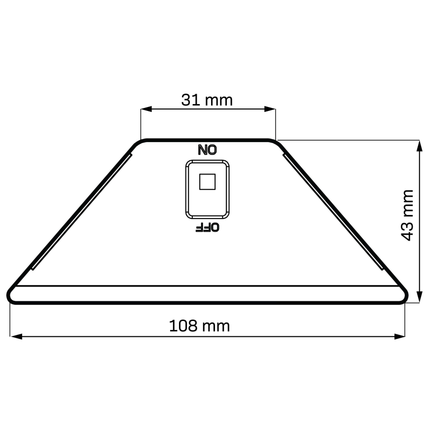 Сонячний LED‑світильник ELI, 4,5 Вт / 3,7 В, 500 mAh, IP44, чорний