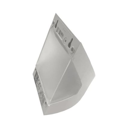 LED сонячний настінний світильник із датчиком LED/3W/3,7V 3000/4000K 1200 mAh IP54 білий