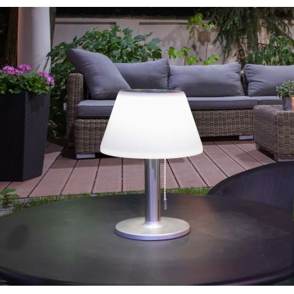 Сонячна LED лампа з регулюванням яскравості VIOLA LED/3,7V IP44