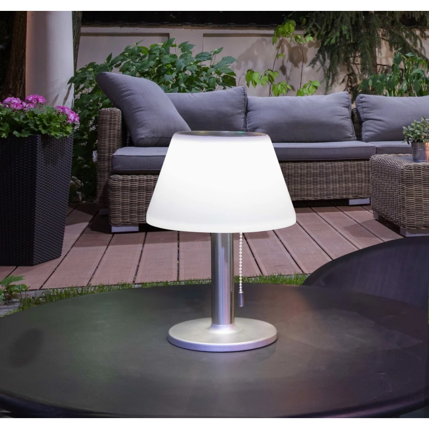 Сонячна LED лампа з регулюванням яскравості VIOLA LED/3,7V IP44