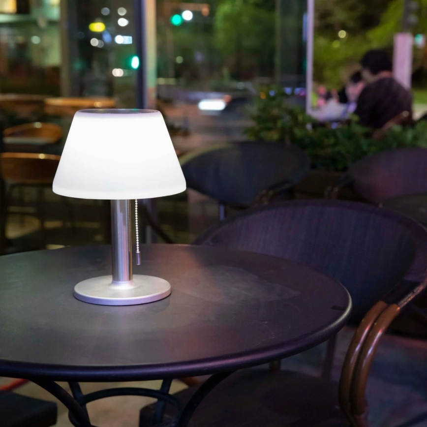 Сонячна LED лампа з регулюванням яскравості VIOLA LED/3,7V IP44