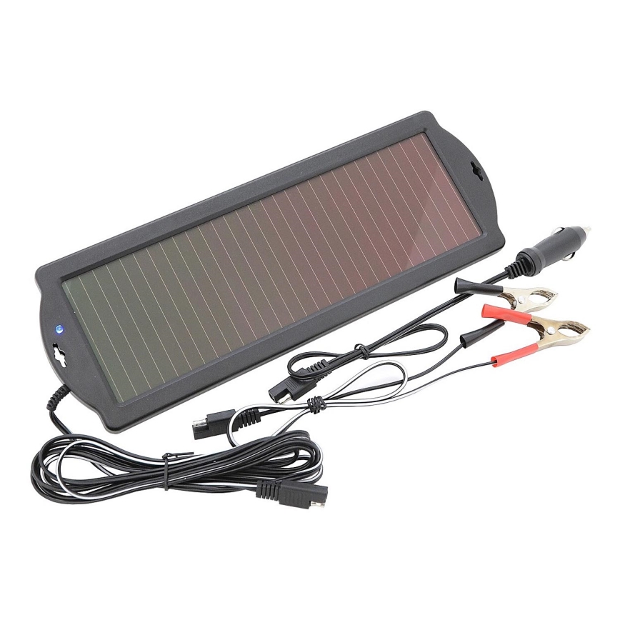 Сонячний зарядний пристрій для автомобільних акумуляторів 1,8W/12V