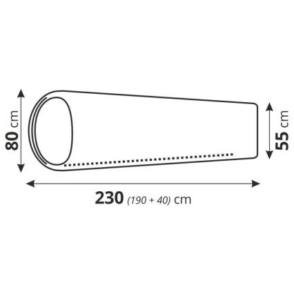 Спальний мішок-мумія камуфляжний
