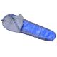 Спальний мішок мумія -5°C синій/сірий