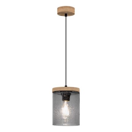 Подвесная люстра MONSUN 1xE27/60W/230V сосна - сертифицировано FSC