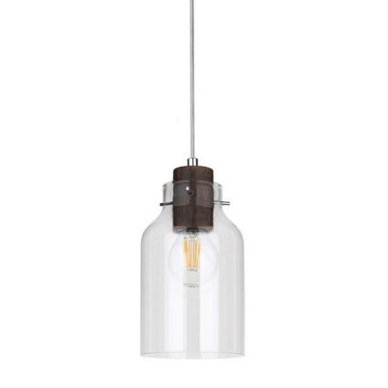 Подвесная люстра ALESSANDRO 1xE27/60W/230V бук - сертифицировано FSC