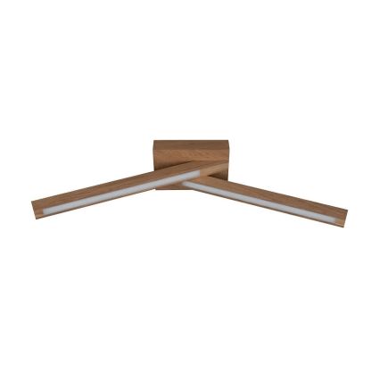Пристельова LED люстра LINUS 2xLED/4,5W/230V матовий дуб