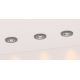 НАБОР 3x Светодиодный встроенный светильник VITAR 1xGU10/5W/230V бетон – сертифицировано FSC