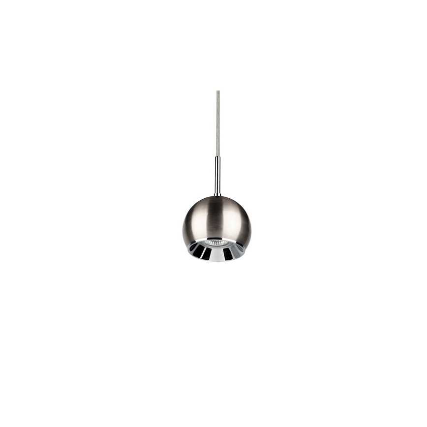 Підвісна LED люстра BALL WOOD 1xGU10/5W/230V матовий дуб – сертифіковано FSC