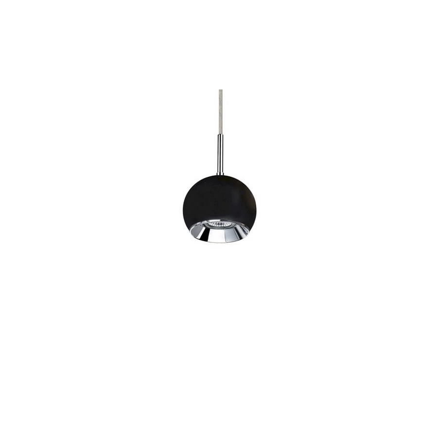 Світлодіодна підвісна люстра BALL WOOD 1xGU10/5W/230V матовий дуб