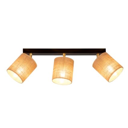 Потолочный точечный светильник JUTE 3xE27/25W/230V