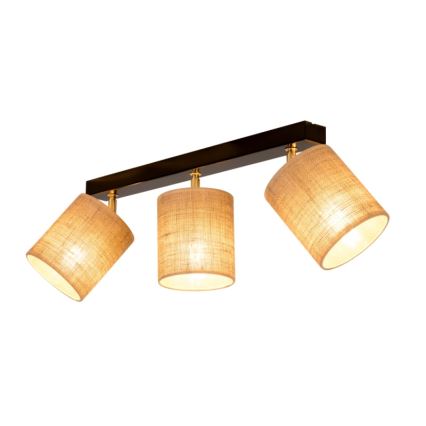 Потолочный точечный светильник JUTE 3xE27/25W/230V