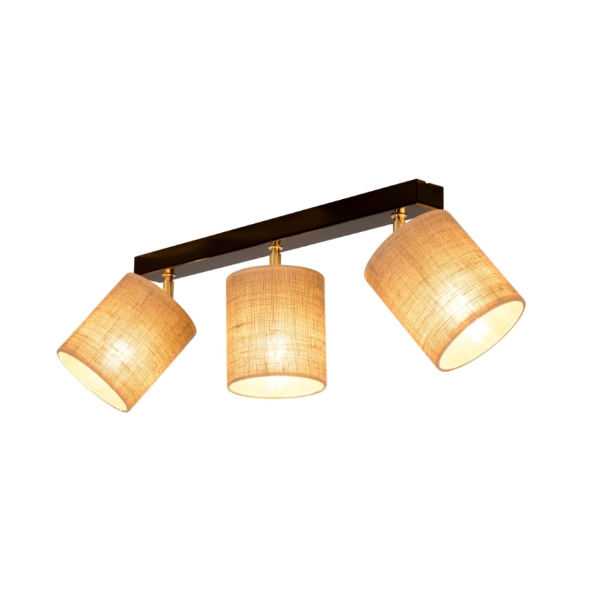 Потолочный точечный светильник JUTE 3xE27/25W/230V