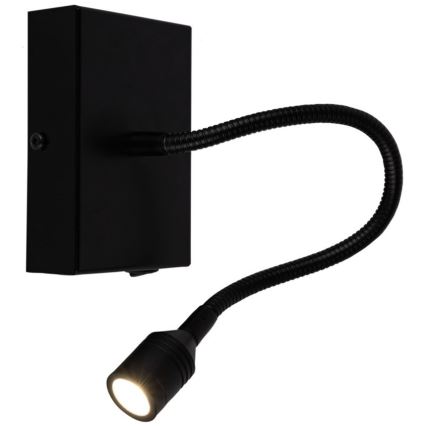 Світлодіодний настінний світильник LECTOR LED/2,5W/230V чорний