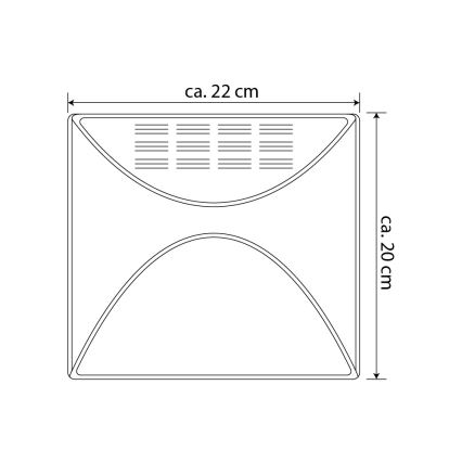 Світлодіодний номер будинку на сонячній батареї LED/3x0,1W/2,4V IP44