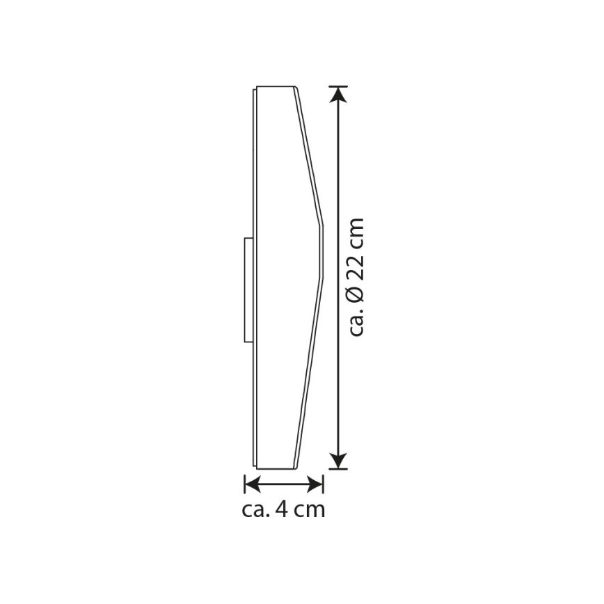 Номер будинку з підсвіткою на сонячній батареї LED/3x0,1W/2,4V IP44 – сертифіковано FSC