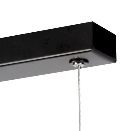 Светодиодная подвесная люстра с регулированием яркости LUCAS LED/25,5W/230V сосна - сертифицировано FSC
