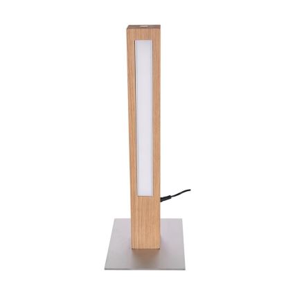 Настільна LED лампа з регулюванням яскравості LEON LED/9W/230V дуб – FSC сертифіковано