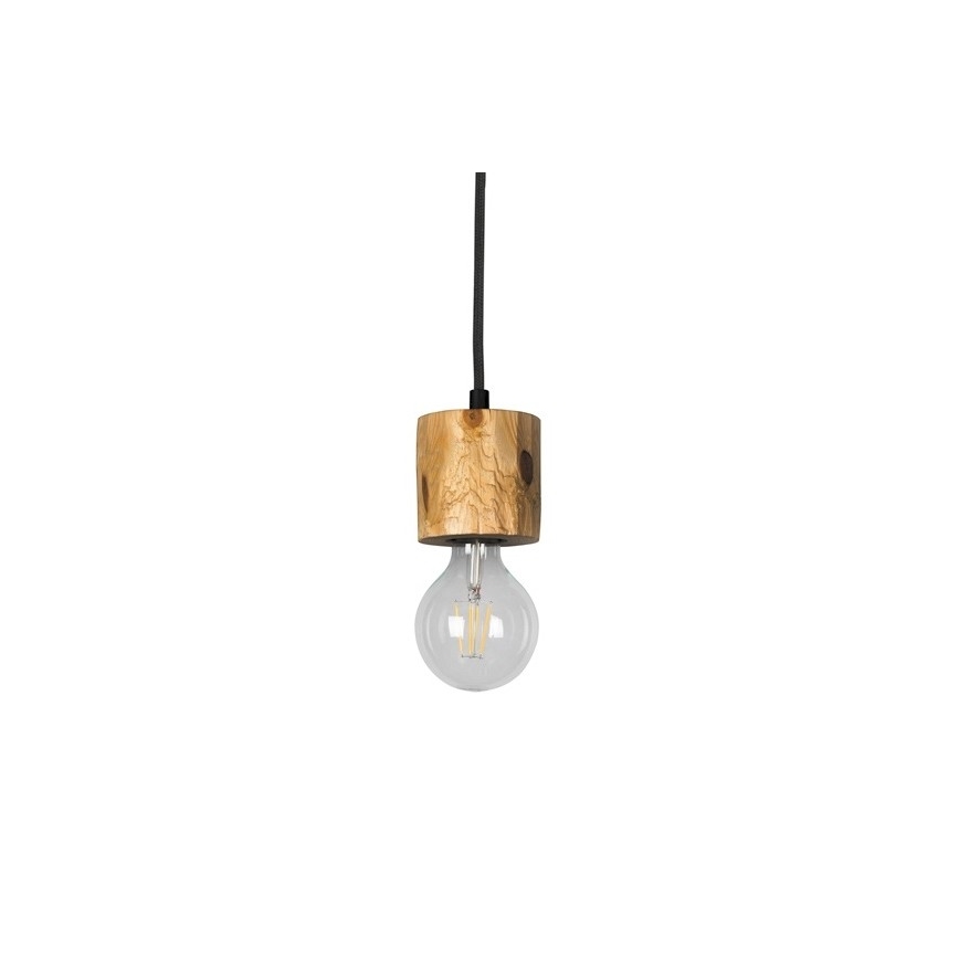 Подвесная люстра PINO 1xE27/60W/230V сосна - сертифицировано FSC