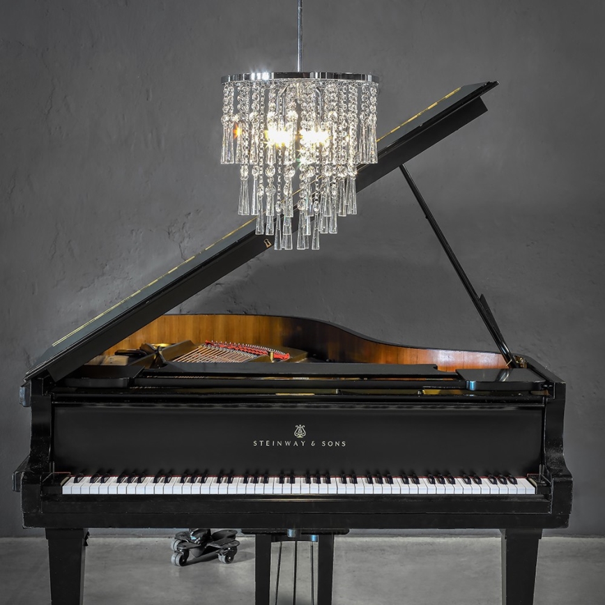 Люстра на штанзі LUXORIA 6xG9/28W/230V