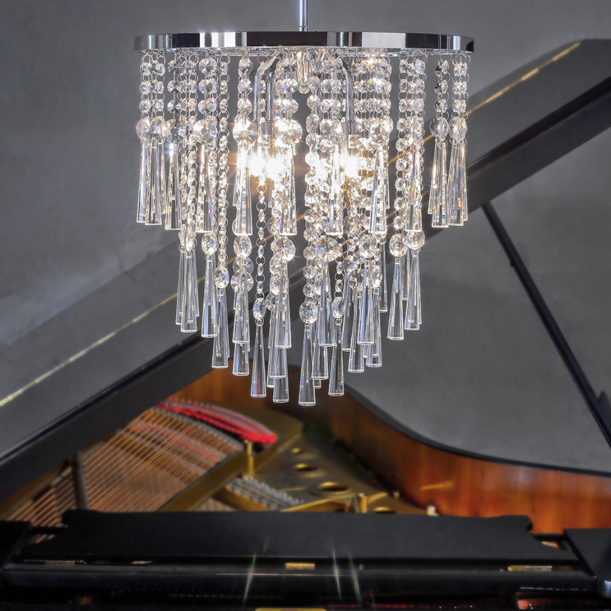 Люстра на штанзі LUXORIA 6xG9/28W/230V