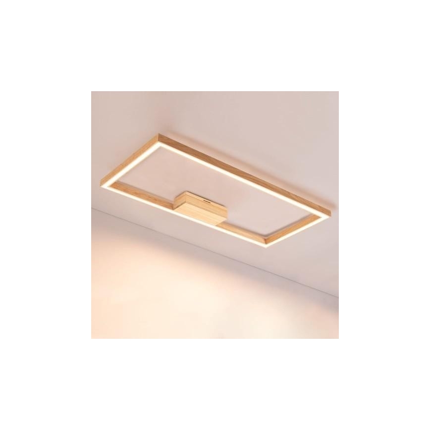 Стельовий LED світильник з регулюванням яскравості RAMME LED/34W/230V + ДК матовий дуб – сертифіковано FSC